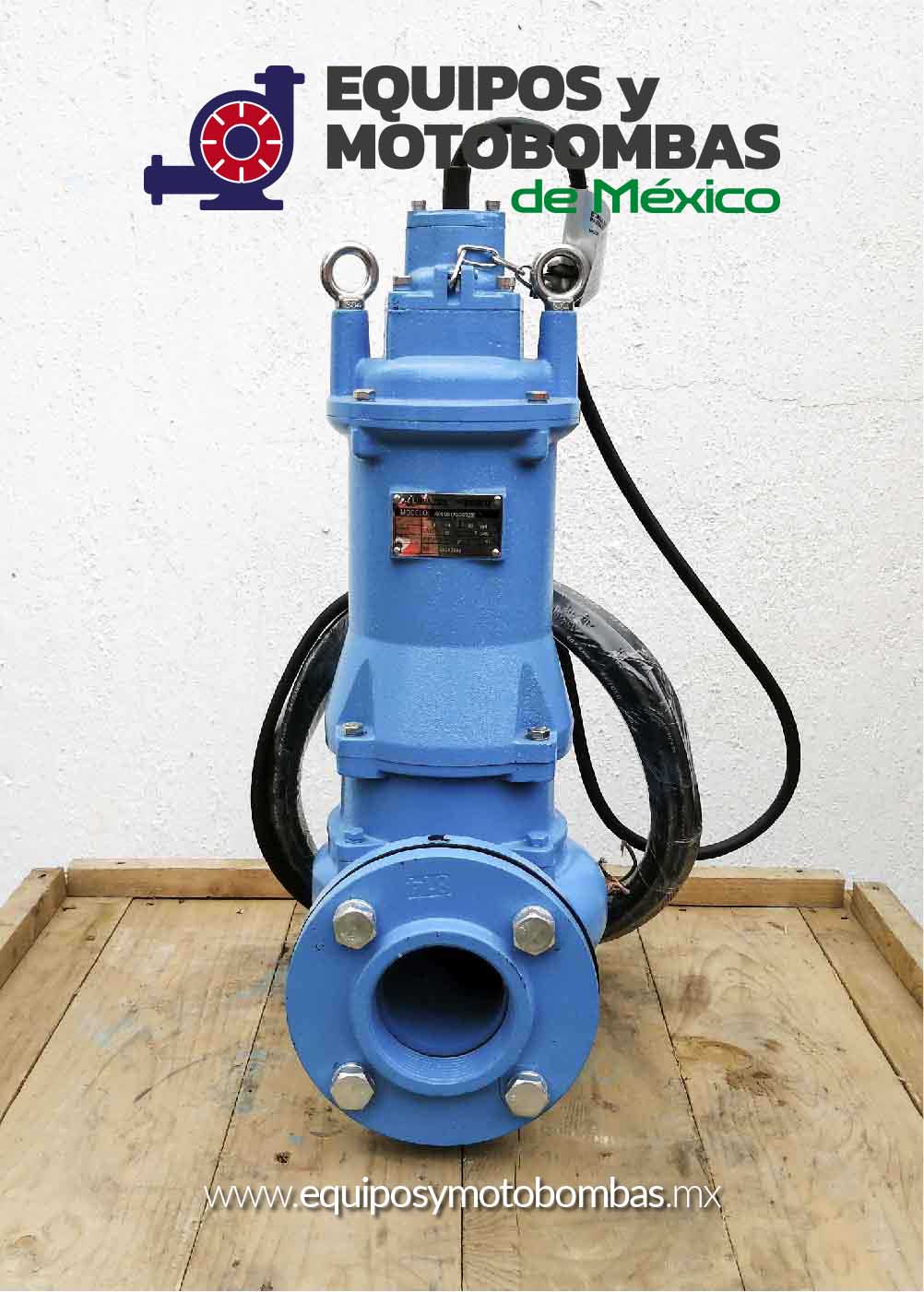 BOMBA SUMERGIBLE AQUA PAK SERIE ROBUSTA 3HP BRIDADA