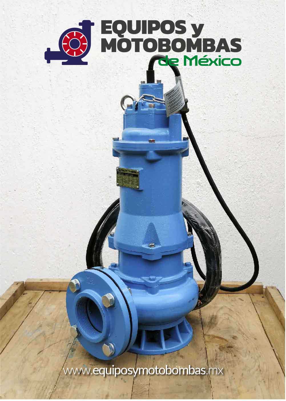 BOMBA SUMERGIBLE AQUA PAK SERIE ROBUSTA 3HP BRIDADA